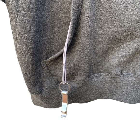 J America “Zero To Naked In One Bottle” Hoodie With Attached Bottle Opener - Picture 6 of 8